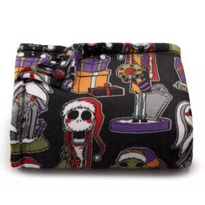 The Big One Nightmare Before Christmas Holiday Oversized Plush Throw 5'X6' Santa